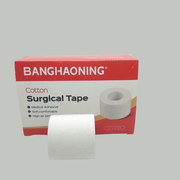 2019 Banghaoning 1.25cmX5cm High quality Medical Adhesive Soft cotton roll Surgical micropore Tape - Image 3