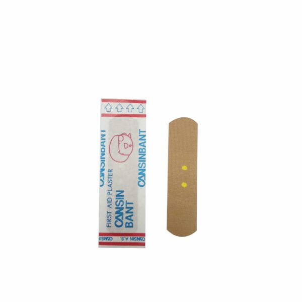 Little boy plays football Two holes High Air Permeability 70*18mm Plain Fabric Adhesive Bandage - Image 3