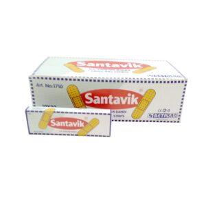 Santavik Three holes 72*19mm Protection of wounds against abrasion Hemostatic ventilation Plain Fabric Adhesive Bandage