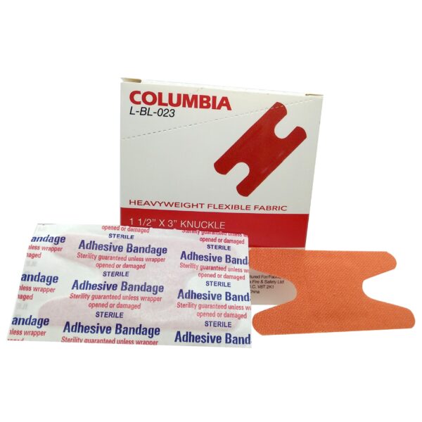 Banghaoning Manufacturer elastic convenient medical red adhesive bandage fabric material adhesive bandage wound plaster band aid - Image 3