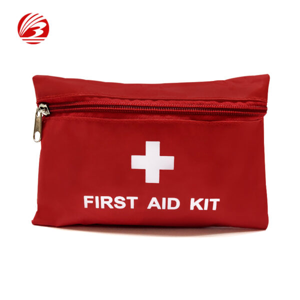 Banghaoning Hot sale low price oxford fabric medical bag first aid kit purse Mini Soft Bag red convenient carried First Aid Kit - Image 4