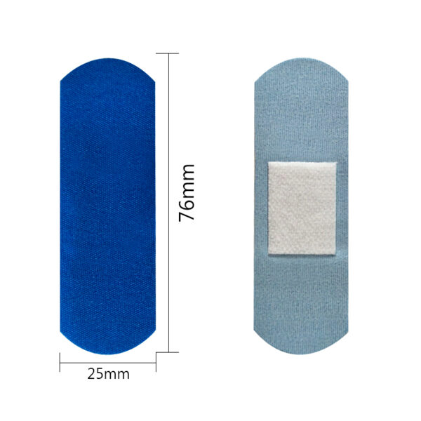 Banghaoning Custom Hot product blue PE waterproof adhesive bandage Blue Metal Detectable Band Aid Plaster Wound Plaster - Image 6