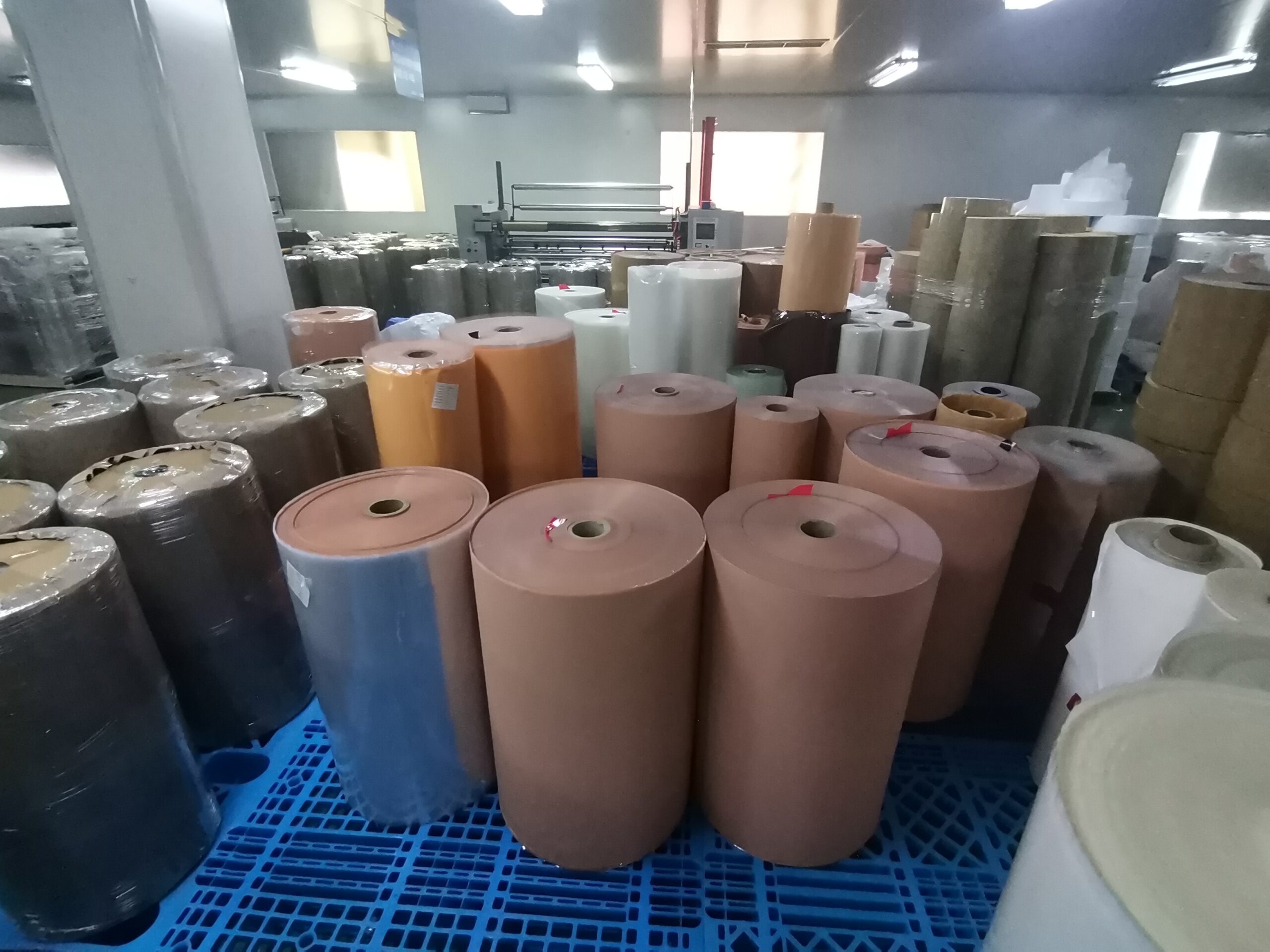 Skin color Non woven surgical tape raw material ,micropore cloth tape jumbo rolls - Image 2
